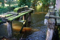 Beliebtes Ausflugsziel: Die alte Wasserm�hle in Fischerhude