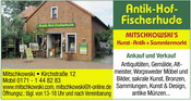Antik-Hof-Fischerhude (Henni Mitschkowski) (Ankauf / Verkauf: Komplette Nachl�sse, Antiquit�ten, Kunst, Gem�lde, Bronzen, Schmuck) , Kirchstr. 12, Tel.: 04293/786913, Mobil: 0171/1448283, Mail: mitschkowski@t-online.de + antik-hof-fischerhude@freenet.de, Homepage: www.mitschkowski.de - Shop bei ebay: http://stores.shop.ebay.de/antik-hof-fischerhude