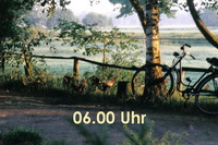 M�glicher Tagesablauf: 6.00 Uhr Fahrradausflug