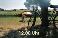 12.00 Uhr Mittagspause in der Natur