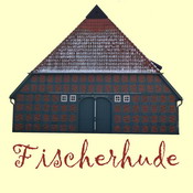 Logo der Fischerhude-App für iPhone, iPad + Android (www.fischerhude-app.de) - GPS-gesteuert Fischerhude neu entdecken ...