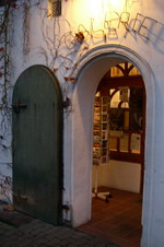 Eingang zur Fischerhuder Galerie