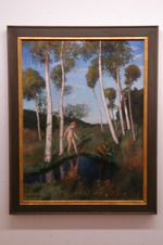 Ber�hmtes Gem�lde von Otto Modersohn im gleichnamigen Museum