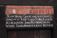 Inschrift am Otto Modersohn-Museum