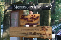 Wegweiser in Fischerhude