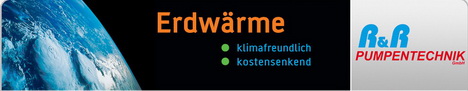 R&R Pumpentechnik GmbH (Reinhard Rodenburg, Bernd Raasch), Lilienthaler Str. 15, 28870 Fischerhude, Tel.: 04293/1626, Fax.: 04293/786626, Mail: rr-fischerhude@t-online.de, Homepage: www.rr-erdwaerme.de