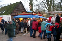 Reges Treiben auf dem Fischerhuder Weihnachtsmarkt