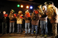Posaunenchor auf dem Fischerhuder Weihnachtsmarkt