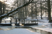Alte W�mmeschleuse am Streek im Winter
